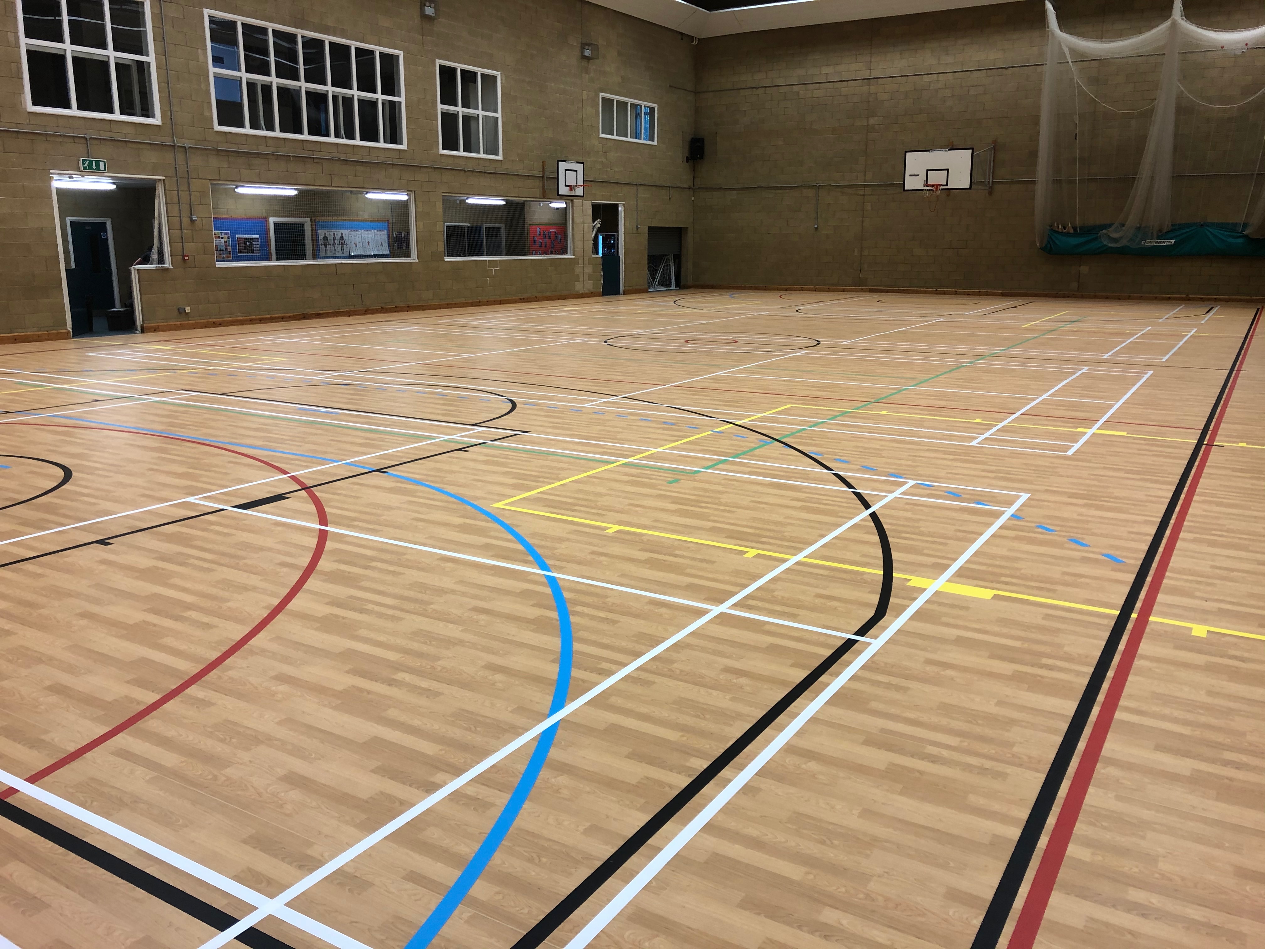 St Davids College Sports Flooring