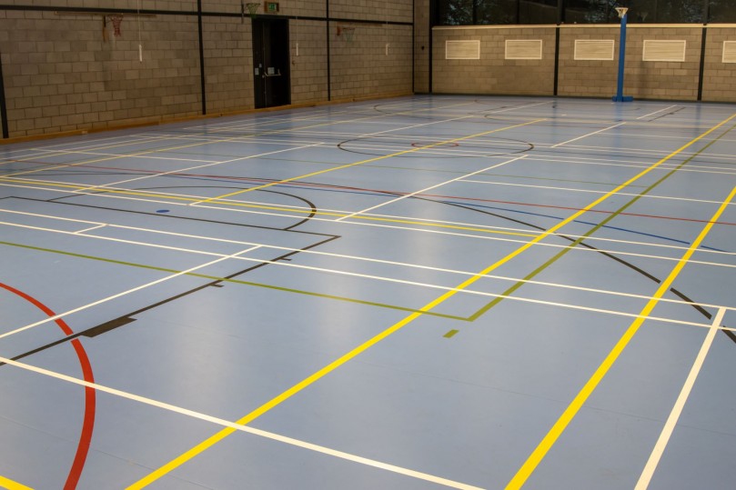Wakefield Grammar school sports flooring