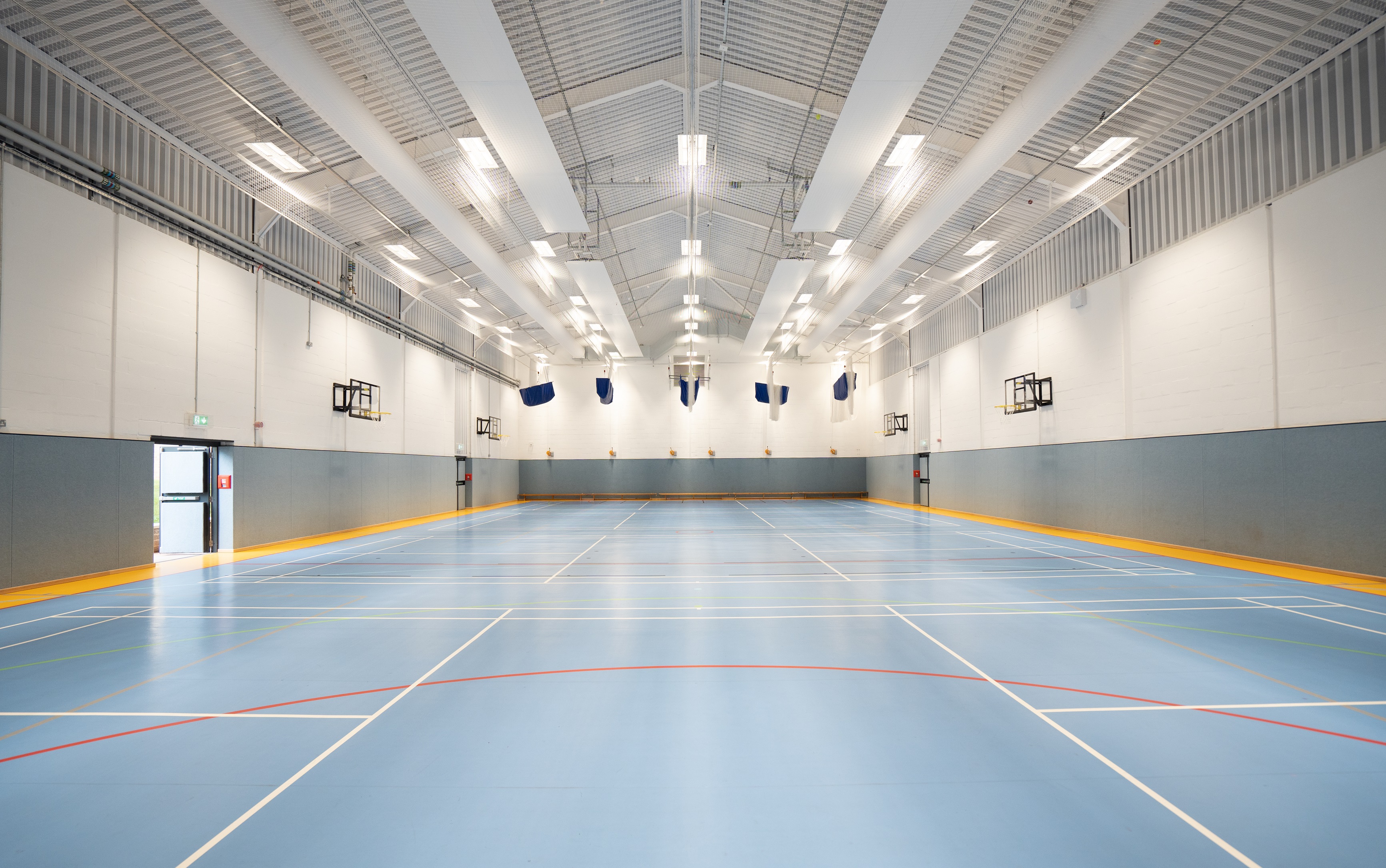 Collegiate School Sports flooring