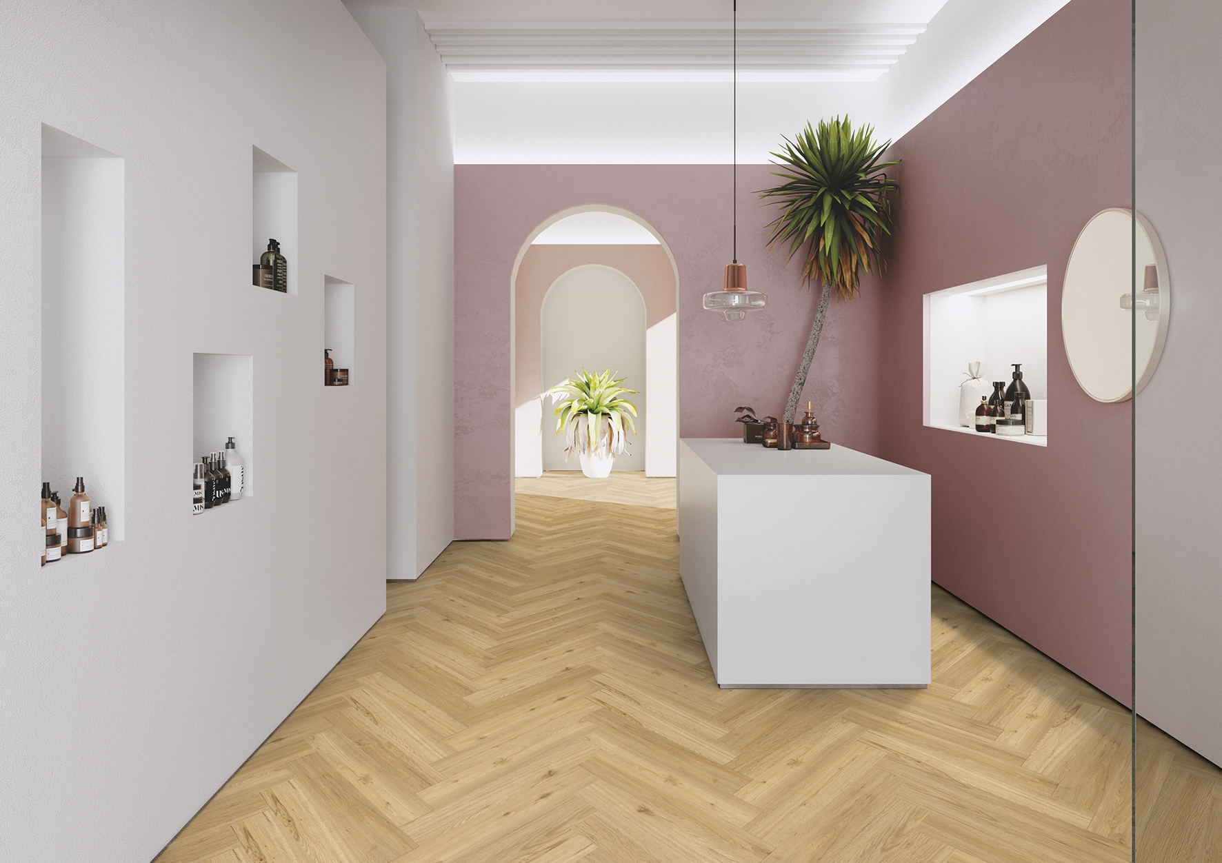 Creation LVT Herringbone