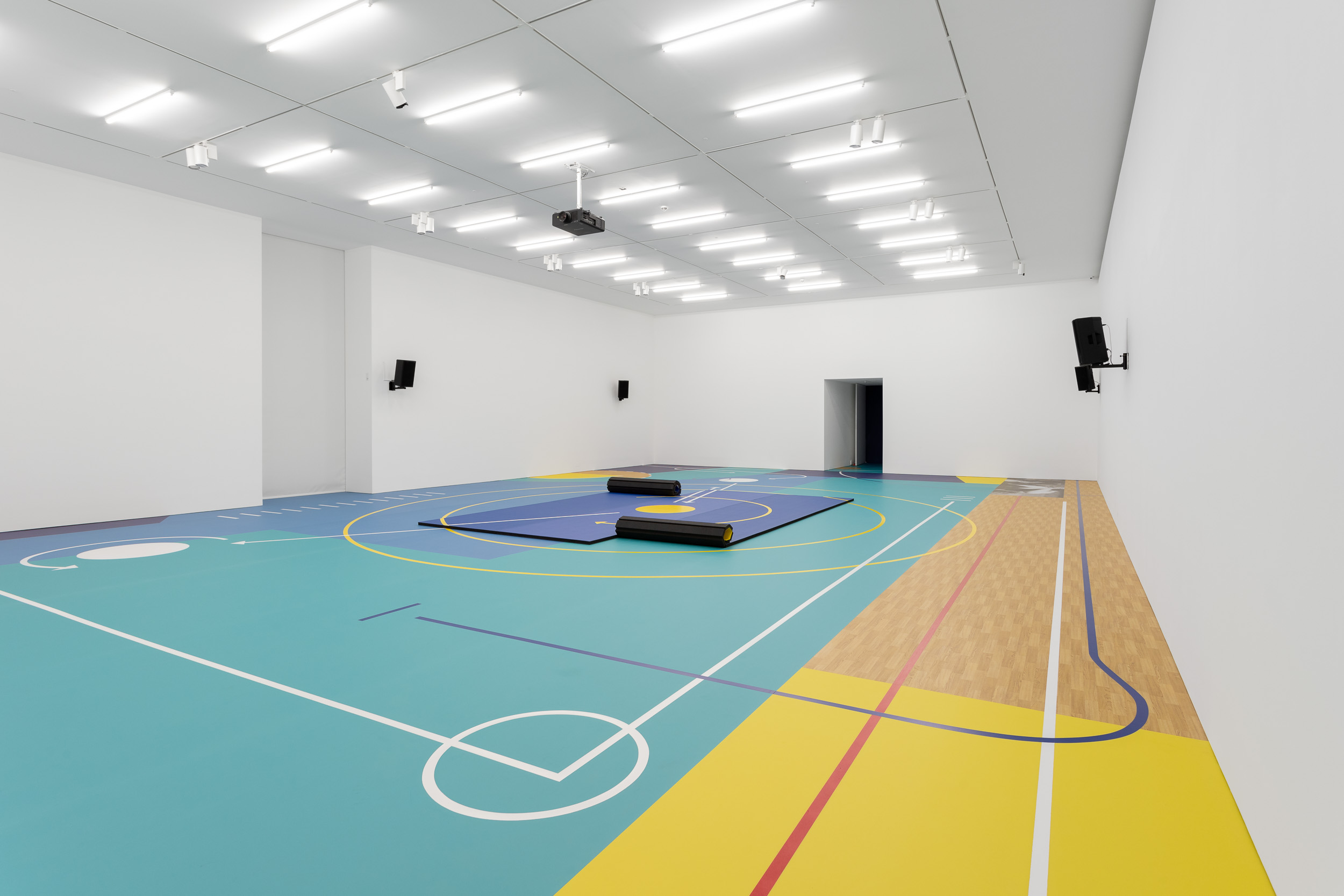 Points of Rupture Sports flooring