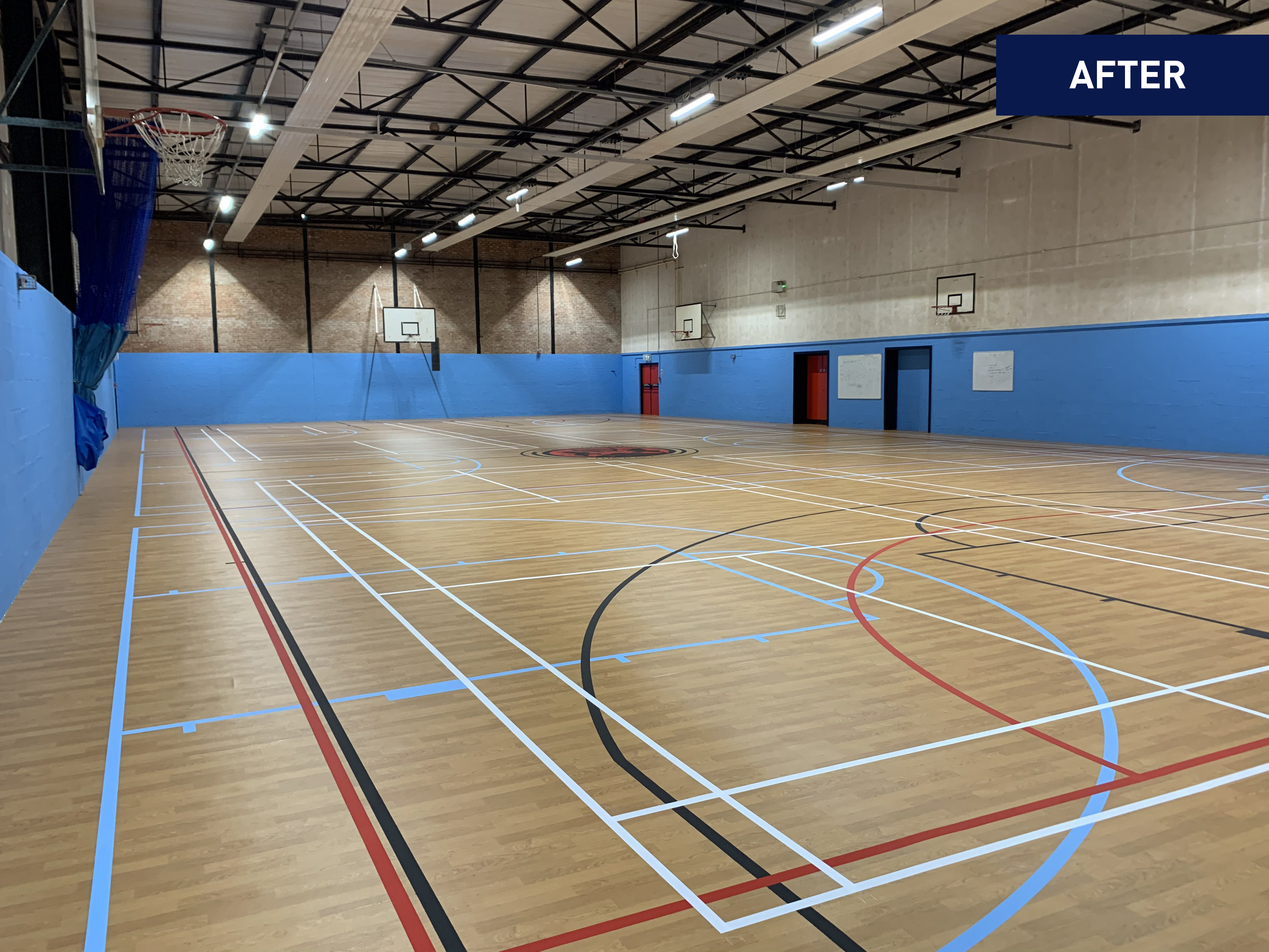 Cardiff High School Flooring